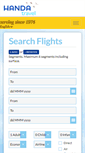 Mobile Screenshot of handatravel.com